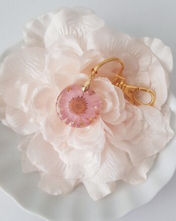 Echter Gänseblümchen-Blumenanhänger Rosa 5