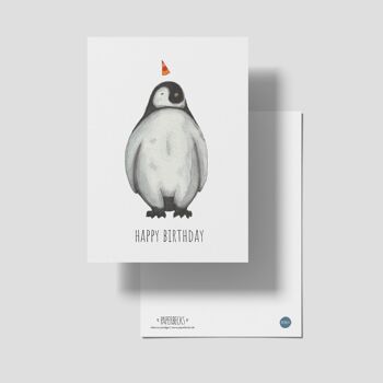 Joyeux anniversaire pingouin