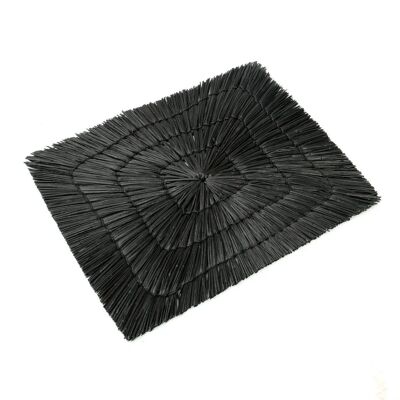 The Alang Alang Placemat - Rectangular - Negro