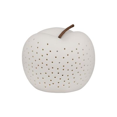 Manzana LED de porcelana "puntos"