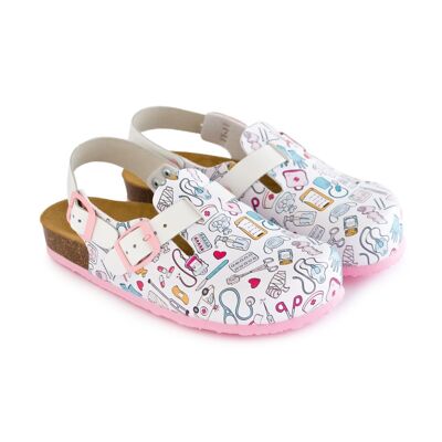 Nursing Rose Clogs Bio-Pflege und Medizin