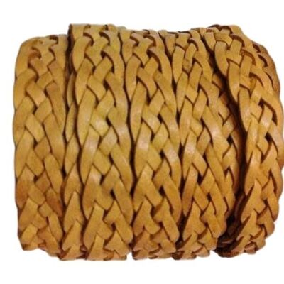 10MM FLAT BRAIDED- SE DB 21 - 5 PLY BRAIDED LEATHER CORDS