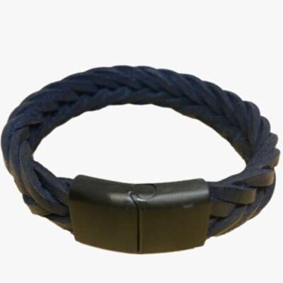 Blue Braided Bracelet with MGST 32