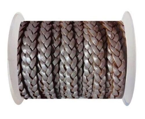 CHOTI-FLAT 3-PLY BRAIDED LEATHER --5MM- SE M 07