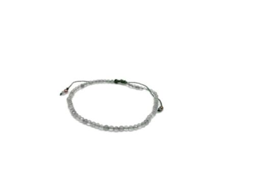 Fine Faceted gemstone bracelet Ice