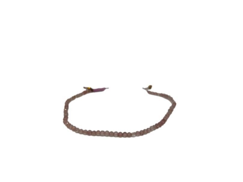 Fein facettiertes Edelsteinarmband Lavendeleis