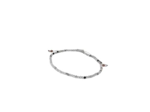 Fine Faceted gemstone bracelet Quartz