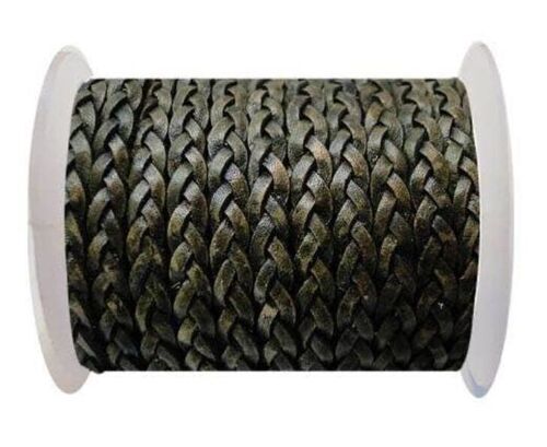 FLAT 3-PLY BRAIDED LEATHER-SE-PB-11-3MM