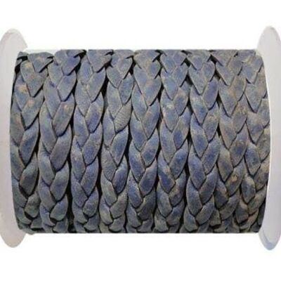 FLAT 3-PLY BRAIDED LEATHER-SE-PB-22-10MM