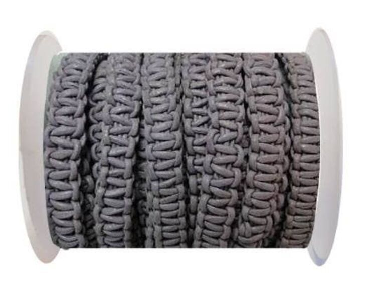 Flache geflochtene Kabel – 10 mm – Treppengehäuse-Stil – lebendig