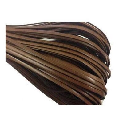 FLAT LEATHER ITALIAN - 4 MM - CHOCOLATE