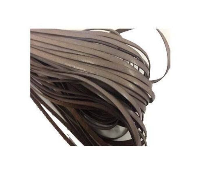 FLACHLEDER ITALIENISCH - 4 MM - TAUPE