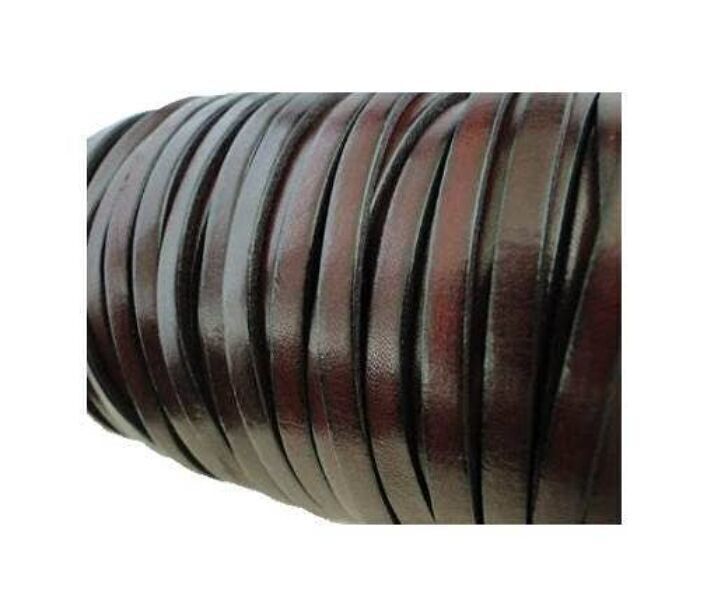 CUIR PLAT ITALIEN 5MM - MARRON