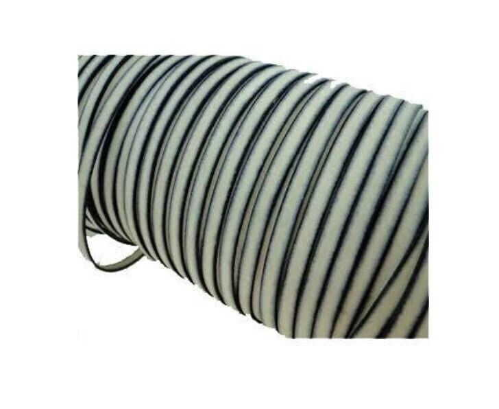 FLAT LEATHER ITALIAN 5MM - VINTAGE WHITE