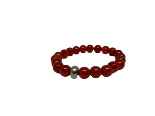 Gem stones bracelet Natural Carnelian