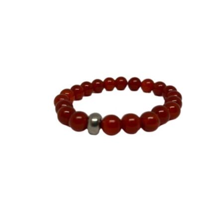 Gem stones bracelet Natural Carnelian