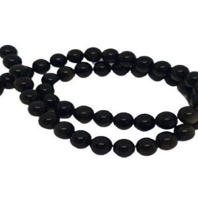 OBSIDIENNE OR (8MM)