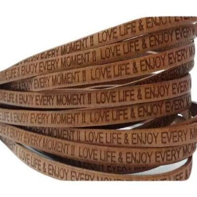 LOVE LIFE & ENJOY EVERY MOMENT - 5MM - COL.3077