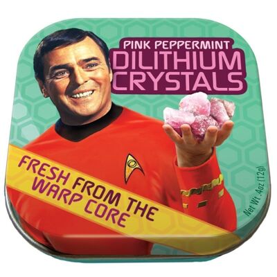 Mentas de cristal de dilithium de Star Trek