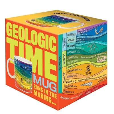 Taza de café de la edad geológica