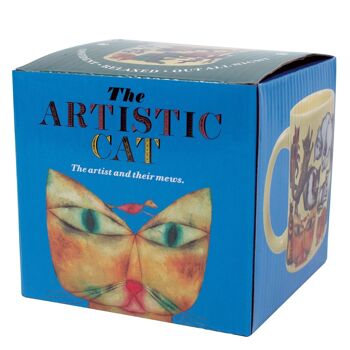 Tasse à café chats artistiques 2
