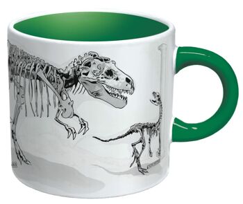 Tasse à café dinosaure | sensible à la température 3