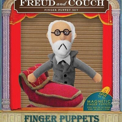 Juego de marionetas de dedo de Freud & Couch