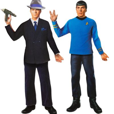 Star Trek Dress Up magnets