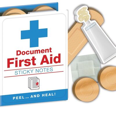 First aid notepad