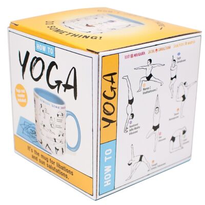 Yoga coffee mug