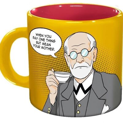 Sigmund Freud Kaffeebecher