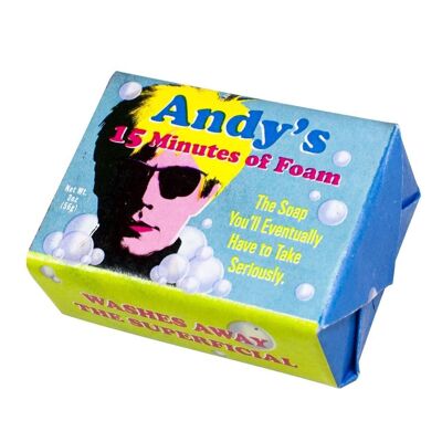 Jabón de quince minutos de Andy