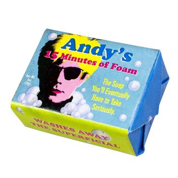 Savon de quinze minutes d'Andy