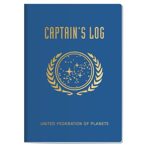 Star Trek Notizbuch Captain´s Log