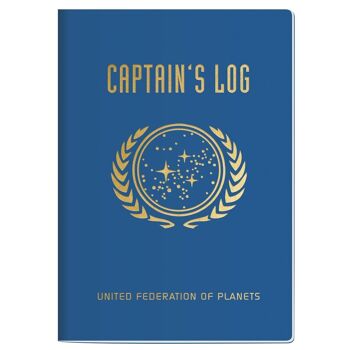 Carnet Star Trek Journal du Capitaine grand 1