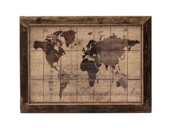 Carte du monde murale 120x90 3