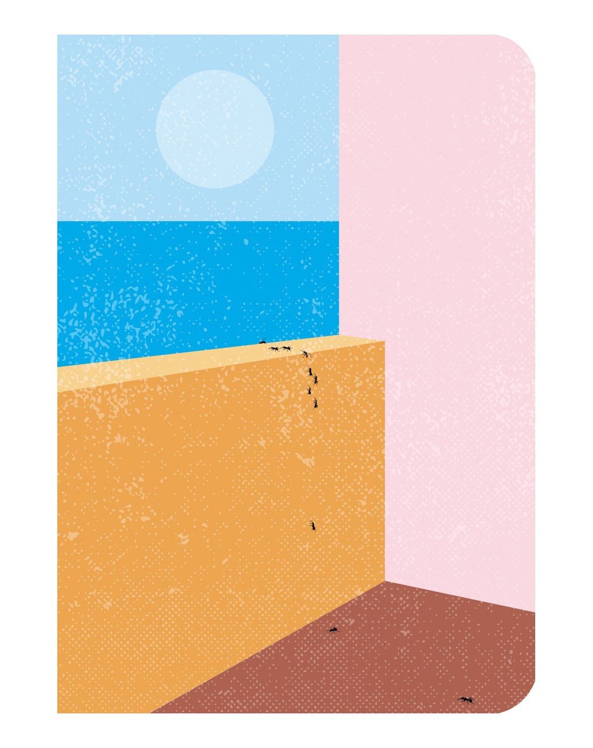 Notizbuch mit MEERBLICK