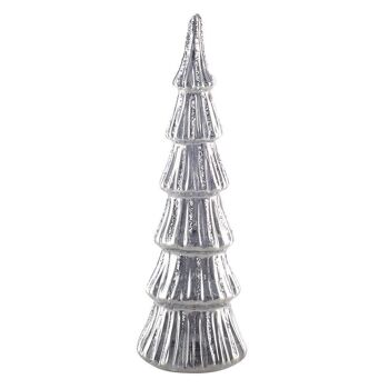 SAPIN DORE DECORATIF EN VERRE H29CM 1