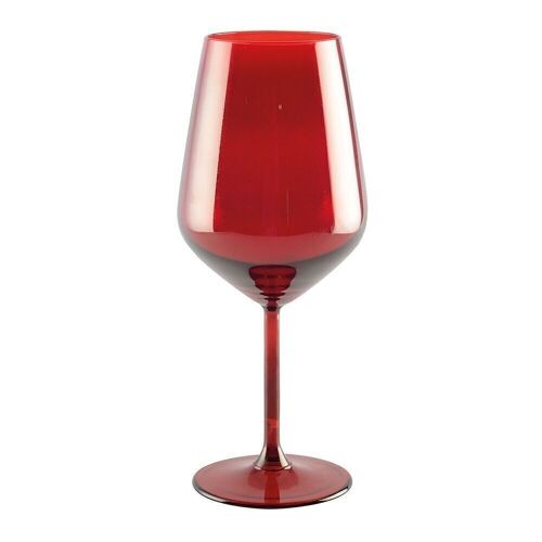 VERRES A VIN ROUGE - LOT DE 6