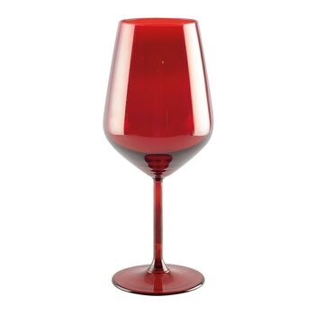 VERRES A VIN ROUGE - LOT DE 6 1