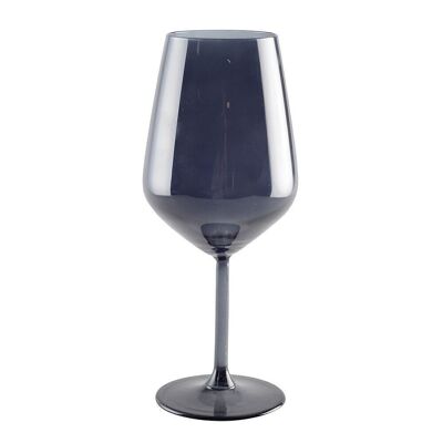 VERRES A VIN NOIR - LOT DE 6