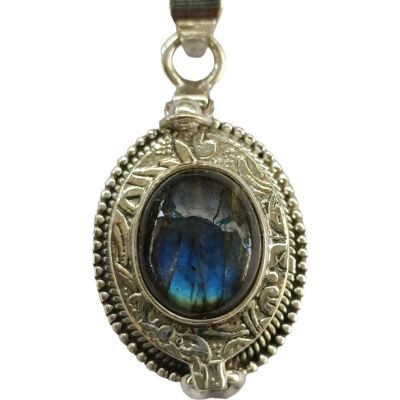 Pendentif Poison Labradorite 925 Pendentif fait main en argent