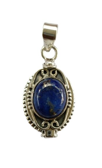 Pendentif Poison Lapis Lazuli 925 Pendentif fait main en argent 1