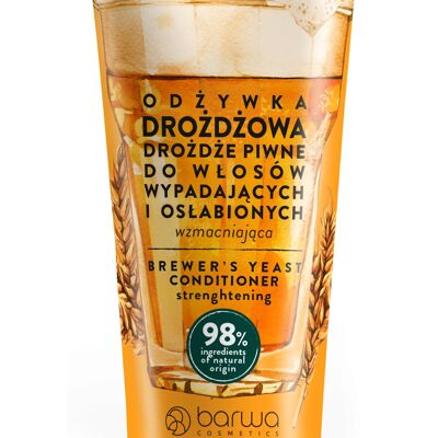 Après-Shampooing Levure de Bière Fortifiant (Tube) - Barwa