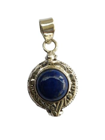 Pendentif Poison Lapis Lazuli 925 Pendentif fait main en argent 1