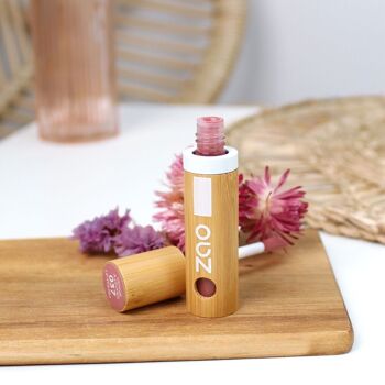 Vernis à lèvres ZAO Tester (Bambou) * biologique, végétalien et rechargeable 1