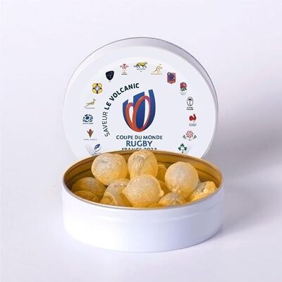 Offizielle Süßigkeiten Rugby-Weltmeisterschaft Frankreich 2023 (Vulkan)