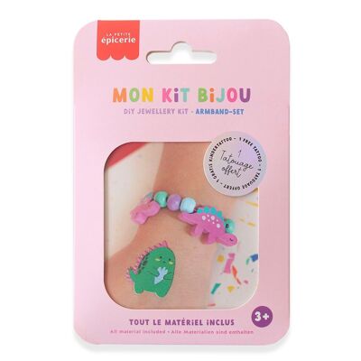 Mon kit bijou enfant - Bracelet dinosaures