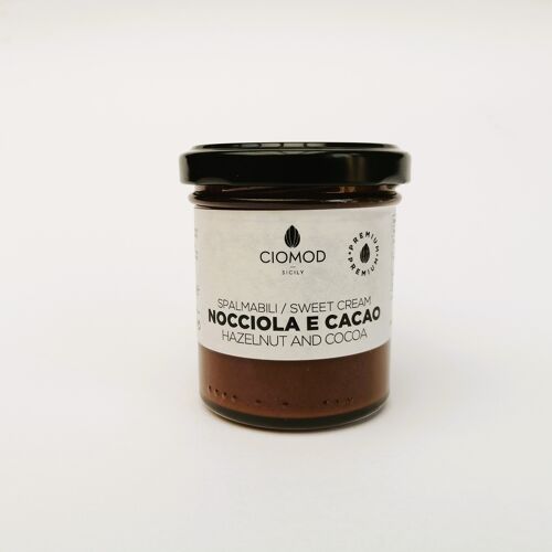 SPALMABILE NOCCIOLA E CACAO 90 GR.