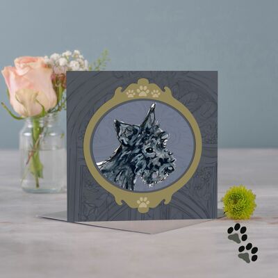 Picture this scottie greeting card